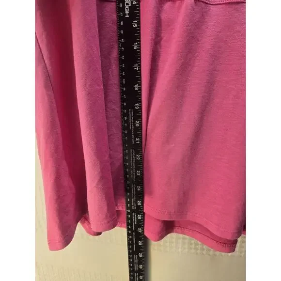 West Loop Tshirt Womens Size XL Pink Short Sleeve Scoop Neck 6169 - Picture 4 of 6